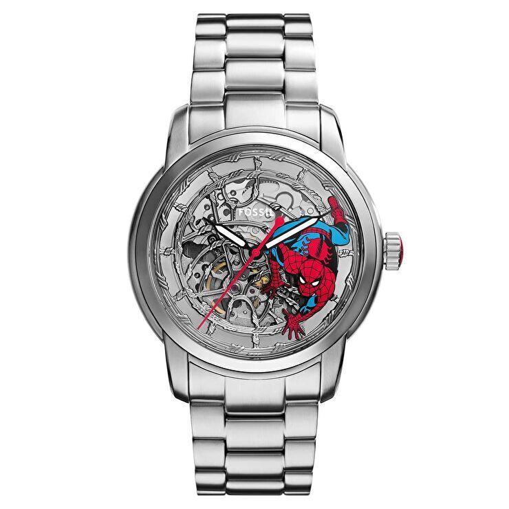 Fossil FLE1197SET Marvel x Fossil Limited Edition SPIDER-MAN Erkek Kol Saati