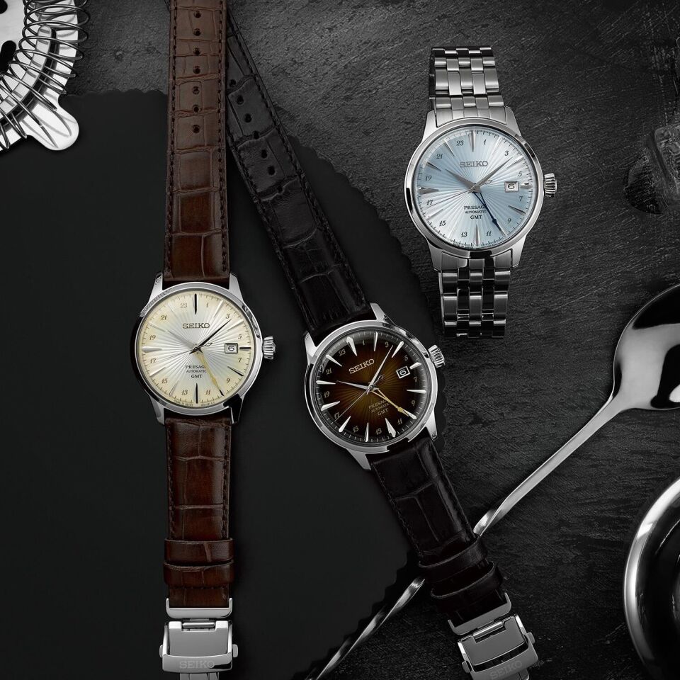 Seiko Presage Cocktail GMT SSK041J1 Erkek Kol Saati SSK041J