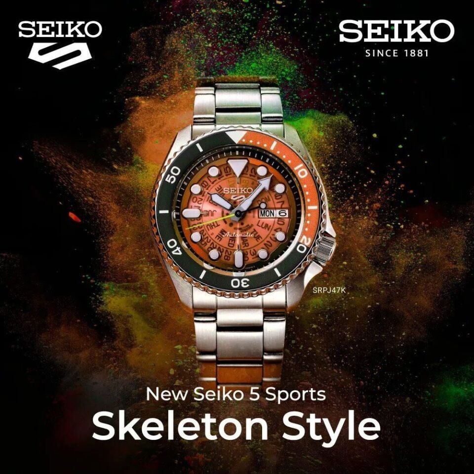 Seiko 5 SportsSRPJ47K Erkek Kol Saati SRPJ47K1