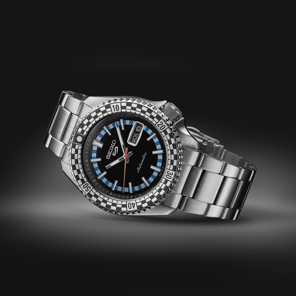 Seiko 5 Sport Checker Flag SRPK67K Kol Saati SRPK67K1