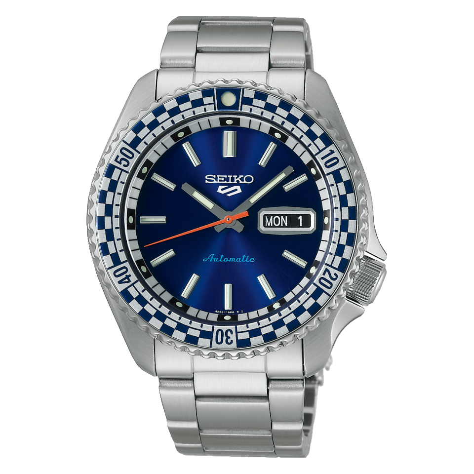 Seiko 5 Sport Checker Flag SRPK65K Kol Saati SRPK65K1