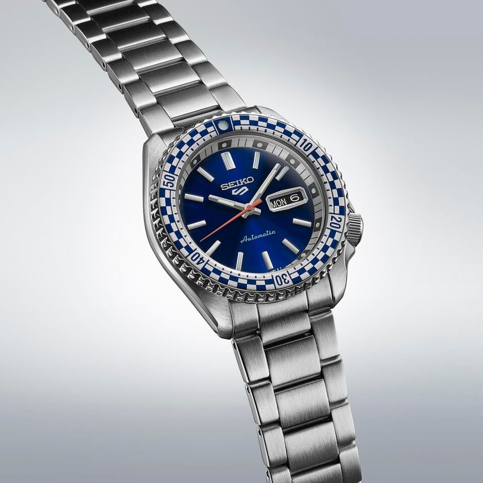 Seiko 5 Sport Checker Flag SRPK65K Kol Saati SRPK65K1