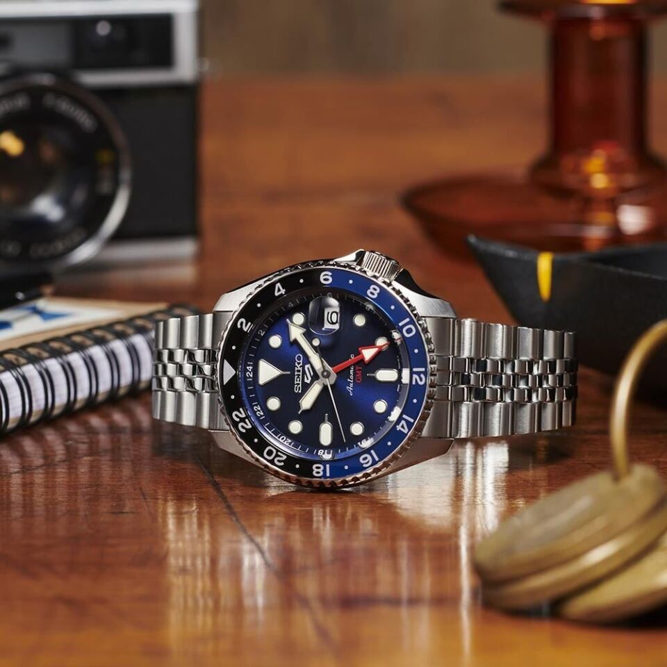 Seiko 5 Sports GMT SSK003K Erkek Kol Saati SSK003K1