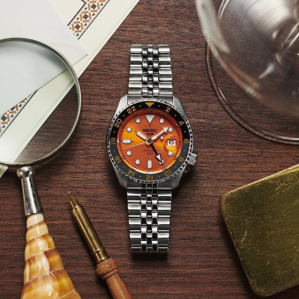 Seiko 5 Sports GMT SSK005K Erkek Kol Saati SSK005K1