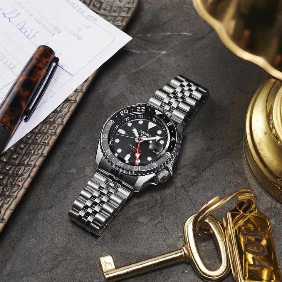 Seiko 5 Sports GMT SSK001K Erkek Kol Saati SSK001K1