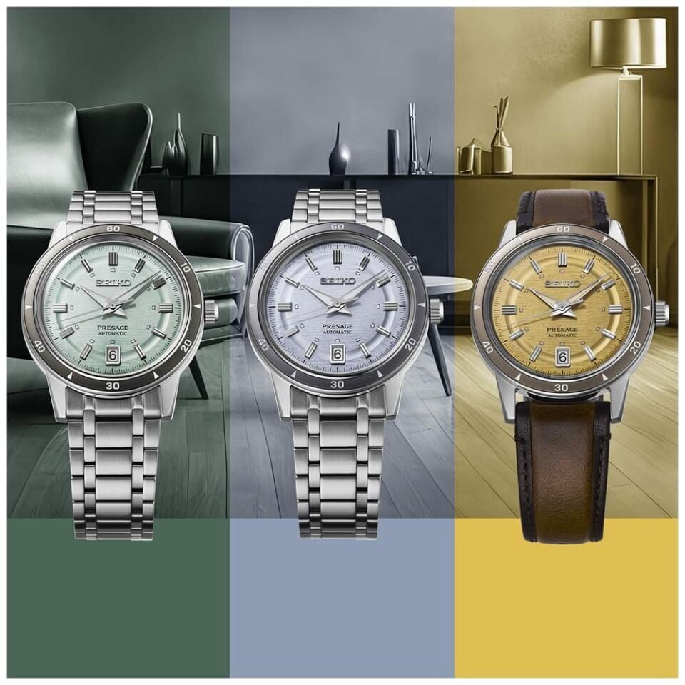 Seiko Presage Style 60s SRPL71J1 Erkek Kol Saati SRPL71J