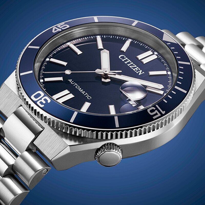 Citizen Tsuyosa Shore Navy Blue NJ0230-59L Otomatik Erkek Kol Saati